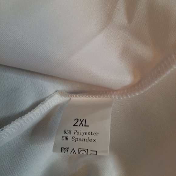 Color block and Floral top, sz 2XL - Picture 3 of 3